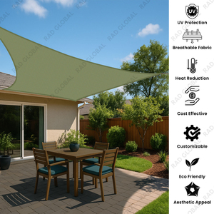 Vela de Sombra con Protección Solar del 98% (Cuatro Lados) - Product Image 3