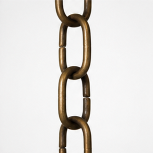 Chaîne simple en cuivre pour décoration extérieure de jardin, en aluminium, pour l'ancrage - Product Image 4