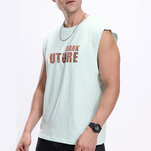 T-shirt sans manches pour hommes, débardeur d'entraînement athlétique, tissu respirant qui évacue l'humidité, léger et confortable, adapté à l'entraînement en salle de sport - Product Image 3