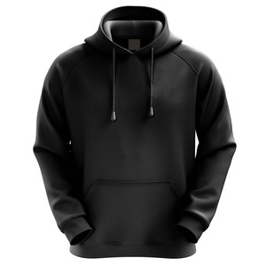 Sudadera con Capucha de Motociclista Negra Personalizada, Corta y Holgada, de Seda, para Hombre, Precio Económico al por Mayor, Ropa Deportiva de Algodón y Poliéster - Product Image 3