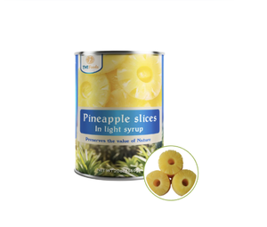 Fábrica en Vietnam, estándar ISO, mejor precio, piña en rodajas en jarra de vidrio en almíbar ligero, 580 ml, más vendida. - Product Image 1