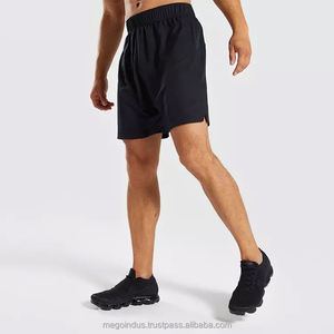 Logo personnalisé écologique Short de fitness pour hommes respirant Sports Workout Jogger Shorts - Product Image 3