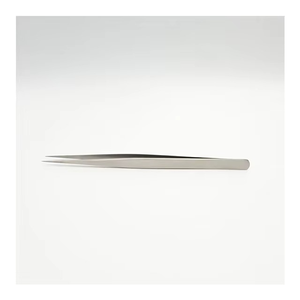 Pinces à épiler pour extensions de cils en acier inoxydable de haute qualité avec pointe fine pour kit d'outils de maquillage fabriqués au Pakistan - Product Image 3