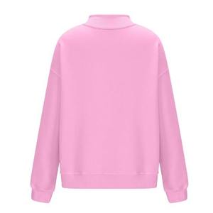 Sudadera Personalizada de Invierno con Cuello Alto para Mujer, Logotipo Bordado en la Parte Delantera, Poliéster/Algodón, Anti-Pilling, Transpirable, de Secado Rápido - Product Image 5