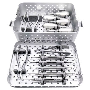 ชุดเครื่องมือผ่าตัดทางทันตกรรมสำหรับสัตว์เลี้ยง ยี่ห้อ WORLD PRECISION SURGICAL สำหรับการถอนฟันสุนัขและแมว - อุปกรณ์ผ่าตัดแบบใช้มือ - Product Image 1