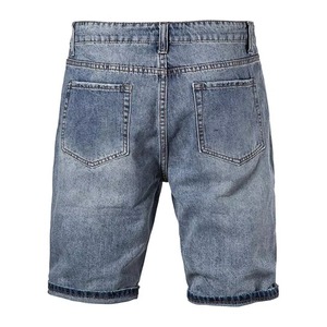 Streetwear Wholesale Vintage Washed Ripped Denim <b>Jean</b> <b>Shorts</b> Manufacturer Custom Baggy Blank Distressed Denim <b>Jeans</b> <b>Short</b> <b>Men</b> - Product Image 2