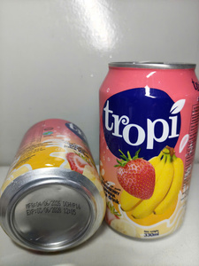 รสชาติขายดี สตรอว์เบอร์รีผสมกล้วย น้ำผลไม้ตราทรอปิ 330 มล. กระป๋องอะลูมิเนียม ราคาขายส่งสุดคุ้ม - Product Image 4