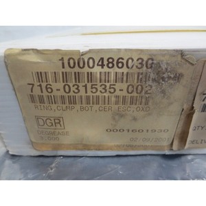 LAM 716-031535-002 Abrazadera de Anillo Inferior de Cerámica ESC - Equipo y Piezas de Semiconductores de Confianza de Trusted Global Legacy - Product Image 1