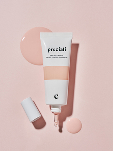[Preciali] Sérum solaire éclaircissant Crystal Tone Up SPF50+ Base de protection solaire UV Crème pour le visage - Product Image 5