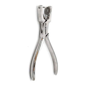 Pinzas perforadoras de dique de goma Ainsworth de calidad premium, instrumento dental quirúrgico profesional de acero inoxidable de grado alemán, 6.5 pulgadas - Product Image 1