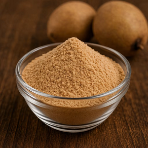 Poudre de Chikoo Lyophilisée Naturelle de Qualité Supérieure, Conditionnement en Vrac, 100% Pure, Végétalienne, Sans Sucre, Sans Conservateurs, Pour Smoothies et Jus - Product Image 1