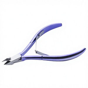 2023 Purple Color Make Your Own Best Seller Latest Product Cuticle Pusher Beauty Concept International Eco-Friendly Nail Clipper - Product Image 1