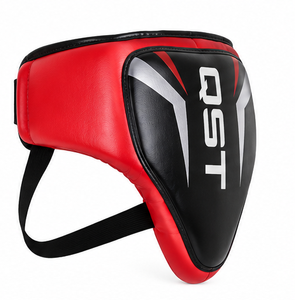 Protector Inguinal de Boxeo Personalizado al por Mayor con Logotipo, Unisex, de Cuero Vacuno, para MMA, Muay Thai, Kickboxing, Entrenamiento y Sparring - Product Image 4