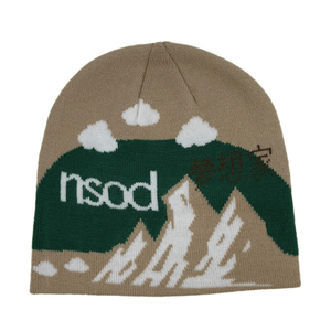 Gorros de Invierno de Diseño Personalizado, Nueva Moda, Tela de Algodón y Forro Polar, Transpirables, Impermeables, Multicolores, Unisex, con Logotipo Personalizado, para Adultos - Product Image 1