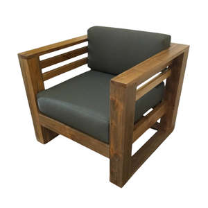 Sofá de Jardín de Una Plaza de la Mejor Calidad con Cojín Súper Cómodo, Muebles Modernos para Jardín, Hogar y Sala de Estar - Product Image 1