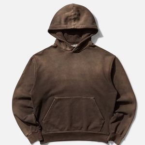 Sweat-shirts personnalisés effet soleil délavé entièrement ornés de strass et de pierres de diamant, brodés en 3D, streetwear, vêtements OEM de haute qualité - Product Image 1