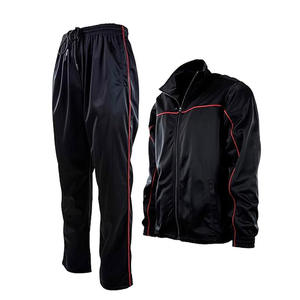 <b>Tracksuit</b> Custom Polyester/Cotton Zip Breathable Hoodie Set Winter <b>Pink</b> Windbreaker Men Women Tennis Running Training Jogger Set - Product Image 5