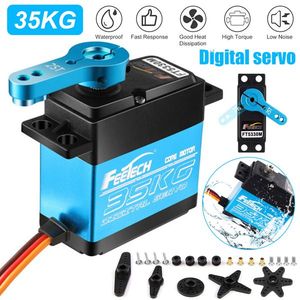 Servo Digitale Impermeabile ad Alta Coppia e Velocità 35kg con Ingranaggi Interamente in Metallo per Auto RC ed Elicotteri, Componenti Motore 7.4V, Larghezza 40mm - Product Image 3