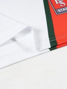 เสื้อฟุตบอลอเมริกันแบบสั่งทำ OEM ออกแบบเอง พิมพ์ลายแบบ Sublimation ผ้าโพลีเอสเตอร์ 100% แห้งเร็ว ระบายอากาศได้ดี สไตล์ผู้ชายระดับเอลีท - Product Image 6