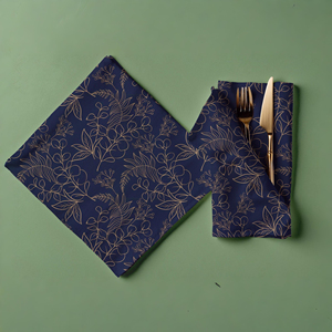 Ensemble de serviettes de table en coton doux, serviettes en tissu réutilisables pour la maison, le restaurant et les dîners de fête - Product Image 3