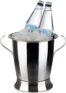 Enfriador de barra de botella pesado de cubo de hielo de cerveza de vino de acero inoxidable para fiestas o cualquier tipo de personalización de ocasión - Product Image 5