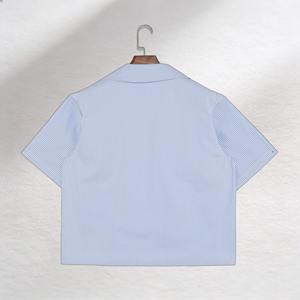 Chemises à manches courtes pour hommes, style boxy, personnalisables, à double couche - Product Image 4