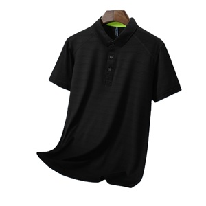 Polo élégant pour homme en piqué 100 % coton, manches courtes, logo personnalisé, tendance, décontracté, vente en gros, OEM, exportation du Bangladesh - Product Image 4