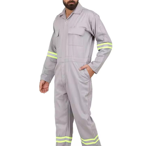 Wholesale Custom Reflective Hi Vis <b>Overalls</b> Workwear High Visibility Uniform Construct Construction Safety workwear <b>overall</b> - Product Image 3