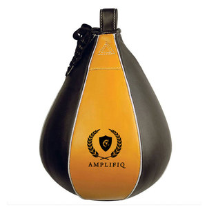 Ballon de vitesse de boxe en cuir de haute qualité - Hauteur réglable, personnalisable pour l'entraînement physique et la pratique du punching - Product Image 1