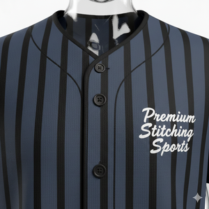 Camiseta de béisbol sublimada con bordado de tackle twill para equipo deportivo - Product Image 4