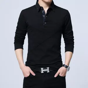 เสื้อโปโลแบบใหม่มาแรง คุณภาพเยี่ยม ระบายอากาศได้ดี เสื้อโปโลสั่งทำพิเศษ ราคาโรงงานคุณภาพสูง เสื้อโปโลชาย บริการ OEM - Product Image 5
