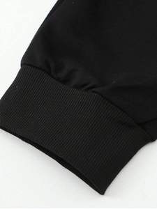 Traje Deportivo Impermeable ActivePro para Hombre, Corte Ajustado, 100% Poliéster, Estilo Vintage Lavado Ácido, para Gimnasio |   Elástico |   Azul Marino - Product Image 5