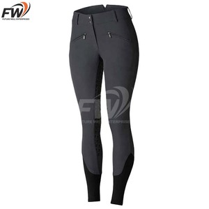 Pantalon d'équitation pour femme, culotte d'équitation intégrale, collant d'équitation, jodhpurs avec poches et grip en silicone - Product Image 6