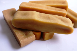 ขนมขบเคี้ยวสำหรับสุนัขและลูกแมว ทำจากชีสจากจามรีหิมาลัย ออร์แกนิค โปรตีนสูง ย่อยได้นาน บรรจุภัณฑ์แบบถุง ขนาด XXL แพ็ค 7 ชิ้น โดย MULTI CRAFT - Product Image 6