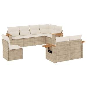 Conjunto de Sofás de Jardín Color Beige - Product Image 2