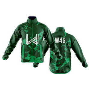 OEM ODM Men's Spring wear Turtle Neck Nylon Coated Windbreaker Zipper Jacket Custom Front Logo Windproof <b>Waterproof</b> Eco Friendly - Product Image 6