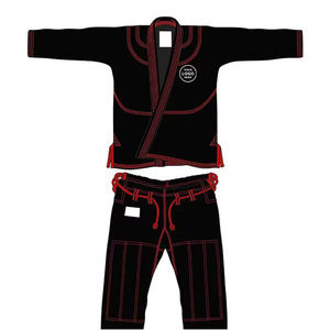 Tenues d'arts martiaux personnalisées à bas prix, ensembles d'uniformes de karaté, qualité supérieure, polyester/coton respirant, unisexe, adulte - Product Image 3