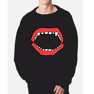 Pull en Coton Tricoté à Col Rond à Manches Longues pour Homme, Motif Floral, Effet Vieilli, Hiver, Personnalisable avec Logo OEM 2026 - Product Image 2