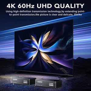 Extenseur KVM HDMI SYONG 4K 60Hz 60M sur Ethernet via câble Cat 5e/CAT6, avec extension USB 2.0, souris et clavier HDMI - Product Image 2