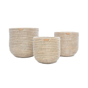 Handicraft Kaisagrass Storage <b>Basket</b> High Quality 100% Natural Eco-Friendly <b>Basket</b> For Home Decor Custom Logo - Product Image 5