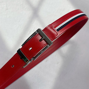 Cinturón de Cuero Genuino Italiano Hecho en Corea, Ancho 30mm, Largo 105cm, HN18 - Product Image 2