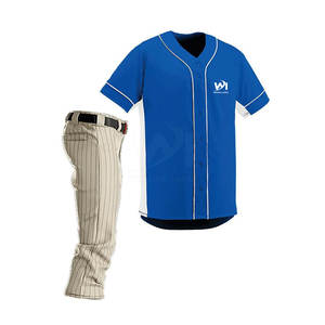 Vente Flash : Uniforme de Baseball de Haute Qualité, Dernier Style, Couleur Personnalisée, Vêtement de Sport Très Vendu - Product Image 1