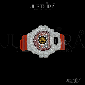 Latest Premium VVS Moissanite Full <b>Silver</b> Big Diamond Bezel G-Sh0ck Watch Quartz High Quality Luxury Fashion Other Watches - Product Image 3