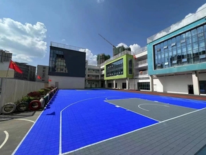 Brand New Design Can Move <b>Plastic</b> Floor for Basketball Court - Product Image 2