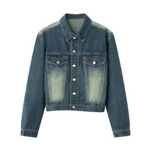 Conjunto de Dos Piezas de Mezclilla Personalizado OEM ODM, Traje Deportivo Unisex, Jeans de Algodón Premium, Ropa Casual Ecológica y Ligera - Product Image 2