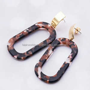 Pendientes de Aro con Diseño Clásico y Moderno para Mujer, Joyería de Moda para Aniversario, al Mejor Precio, Falak World - Product Image 4