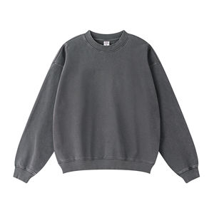 Sweat-shirts et sweats à capuche confortables et épais pour femmes, et sweats à capuche et sweats à capuche pour hommes, style délavé à l'acide, tendance - Product Image 1