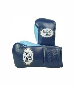 Guantes de Boxeo Estilo Mexicano Premium con Diseño 'No Boxing No Life' para Sparring, Entrenamiento y Competición de Kickboxing y MMA - Product Image 1