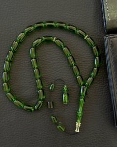 Tasbih Islámico de Resina Ecológica con Grabado Personalizado de Ángel, Hecho a Mano, Redondo, Creativo, Art Zone CAZ-0850 para Regalos y Ramadán - Product Image 5