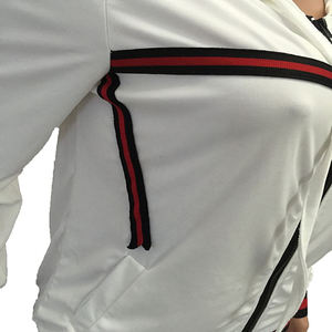 New Wholesale Customized Tracksuit For Women Sports Training And Jogging Wear Slim Fit Running Tracksuit Women Track Suits - Product Image 6